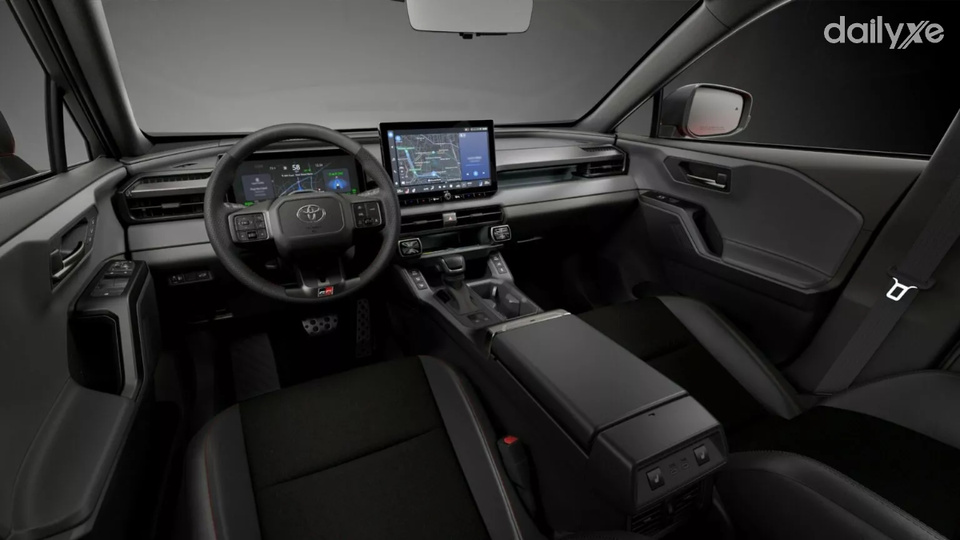 Khoang cabin của Toyota RÂV4 thế hệ mới