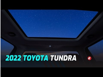 Toyota Tundra 2022 lần đầu có cửa sổ trời toàn cảnh và màn hình giải trí cỡ lớn