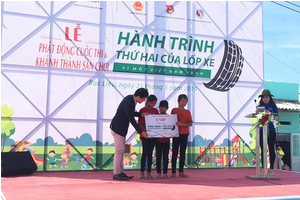 Toyota Việt Nam hỗ trợ xây dựng sân chơi cho trẻ em nông thôn