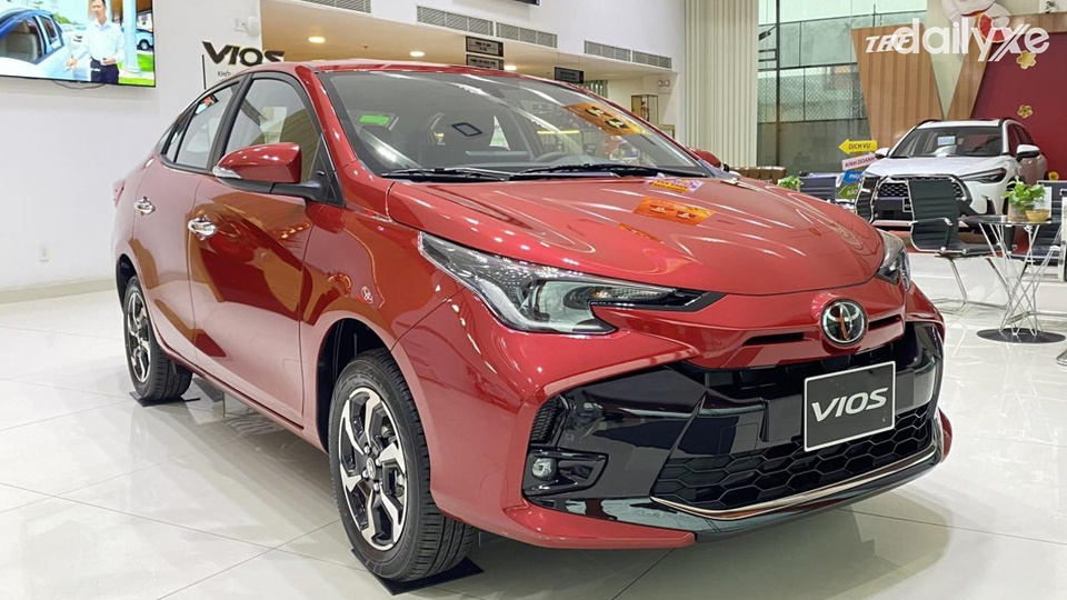 Toyota Vios là mẫu xe bán chạy nhất của Toyota