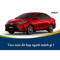 Toyota Vios màu đỏ hợp với người mạng gì ?