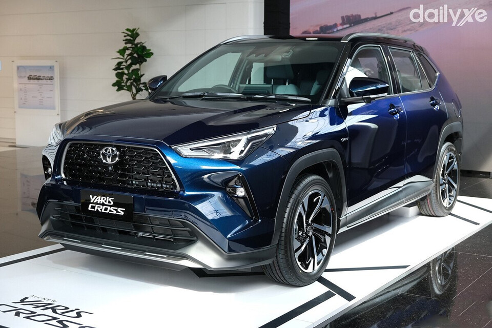 Toyota Yaris Cross thu hút ánh nhìn nhờ ngoại hình nổi bật