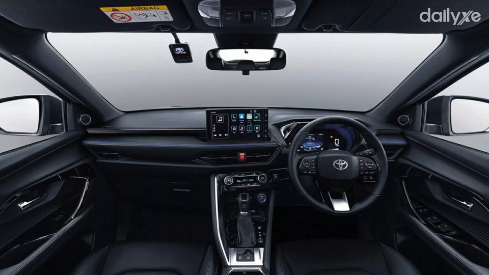 Yaris Cross Nightshade vẫn giữ cấu hình tương đồng các phiên bản hybrid hiện có