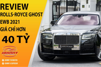 Trải nghiệm 'biệt thự di động' Rolls-Royce Ghost EWB 2021 bản 4 tại Việt Nam