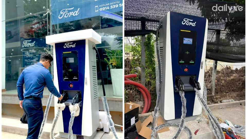 Ford xây dựng hệ thống trạm sạc xe điện
