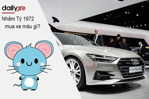 Nam và Nữ Tuổi Nhâm Tý 1972 mua xe màu gì hợp mệnh 2026?