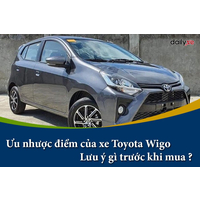 Ưu nhược điểm của xe Toyota Wigo: Lưu ý gì trước khi mua ?