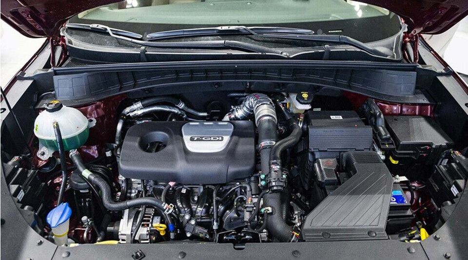 Tucson động cơ vận hành mạnh mẽ