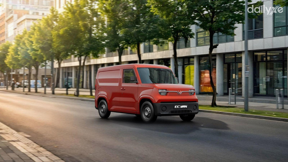 Mẫu xe điện mini chuyên chở hàng hóa