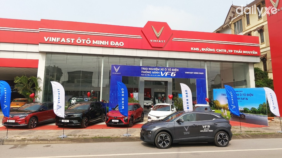 Showroom VinFast Minh Đạo - Thái Nguyên