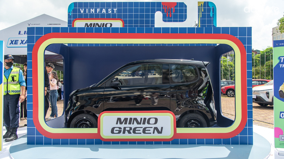 VinFast Minio Green xuất hiện tại đại lý trước ngày bàn giao