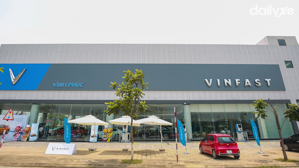 Showroom VinFast Vĩnh Phúc sở hữu quy mô rộng lớn