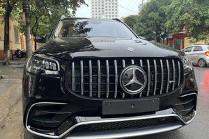 Vừa về tay đại gia Thái Nguyên, Mercedes-AMG GLS 63 2021 độc nhất Việt Nam đã được trang điểm 'lông thú' sang chảnh