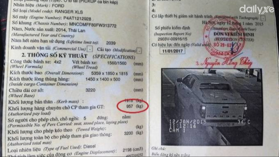 Đa số các mẫu xe bán tải hiện nay có khối lượng hàng chuyên chở dưới 950kg và được xếp vào xe con trong giao thông đường bộ