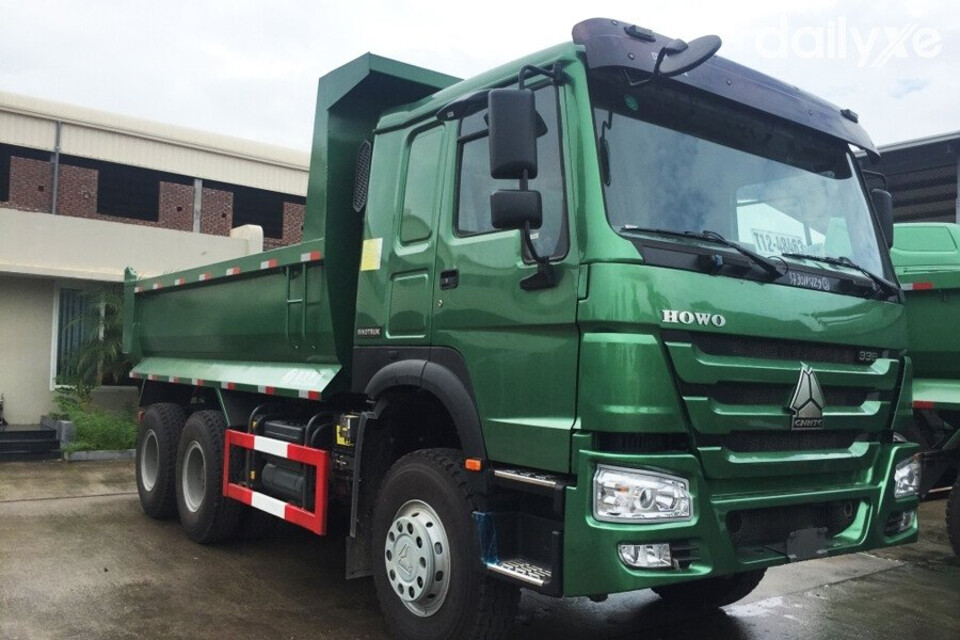 Đầu xe ben Howo đậm chất khí động học