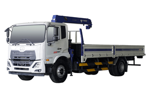 Xe Cẩu UD Croner 3-5 Tấn Thùng Lửng PKE250