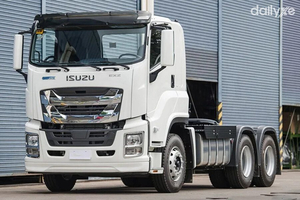 Xe Đầu Kéo Isuzu EXZ 6x4 380PS 40 Tấn Xe Đầu Kéo Isuzu EXZ 6x4 380PS 40 Tấn
