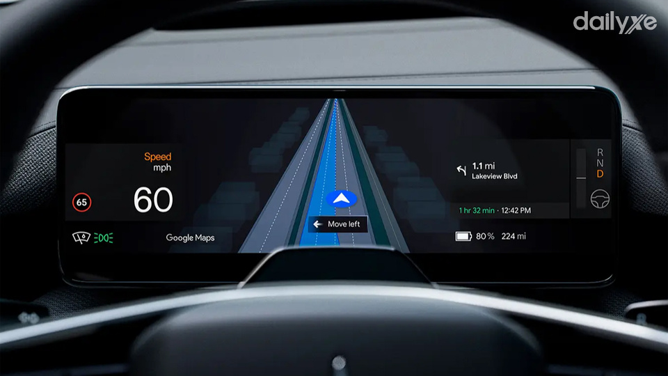 Tính năng dẫn đường thông minh hỗ trợ người lái