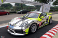 Xe đua lạ mắt Porsche Cayman GT4 ở Sài Gòn