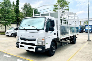 Xe Tải Fuso Canter TF8.5L 5 Tấn Thùng Mui Bạt