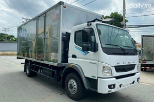 Xe Tải Fuso FA140L 7 Tấn Thùng Kín