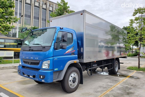 Xe Tải Fuso FI170L 8 Tấn Thùng Kín