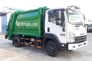 Xe Ép Rác Isuzu FRR90HE4 4.6 Tấn 8.4 Khối Xe Ép Rác Isuzu FRR90HE4 4.6 Tấn 8.4 Khối