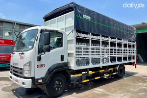 Xe Tải Isuzu FVM34WE4 10 Tấn Chở Xe Máy Xe Tải Isuzu FVM34WE4 10 Tấn Chở Xe Máy