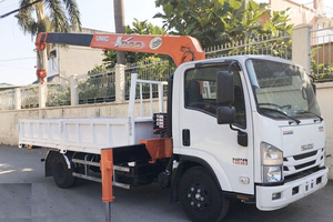 Xe Cẩu Isuzu NPR85KE4 2.5 Tấn Gắn Cẩu Unic URV343 Xe Cẩu Isuzu NPR85KE4 2.5 Tấn Gắn Cẩu Unic URV343