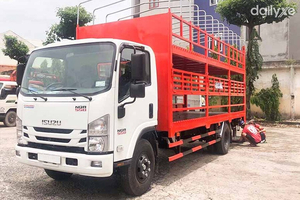 Xe Tải Isuzu NQR75ME4 4.6 Tấn Chở Xe Máy Xe Tải Isuzu NQR75ME4 4.6 Tấn Chở Xe Máy