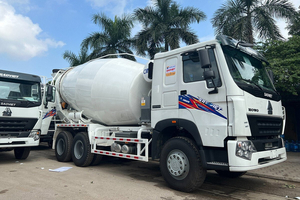 Xe Trộn Bê Tông Howo 12 Khối