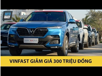 Xe VinFast Lux giảm giá gần 300 triệu đồng