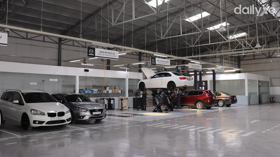Xưởng dịch vụ của Mazda Vũng Tàu