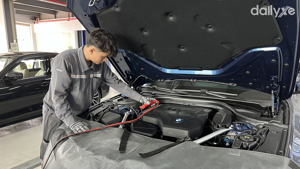 Xưởng dịch vụ tại showroom BMW Biên Hòa