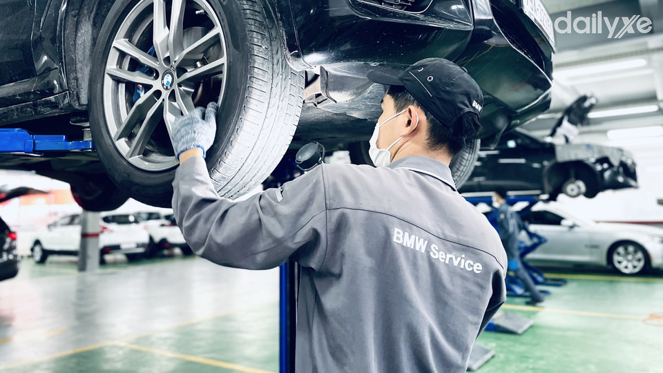 Xưởng dịch vụ của showroom BMW Nha Trang