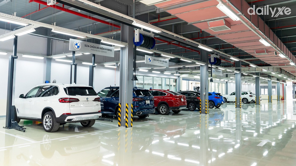 Xưởng dịch vụ của đại lý BMW Vinh