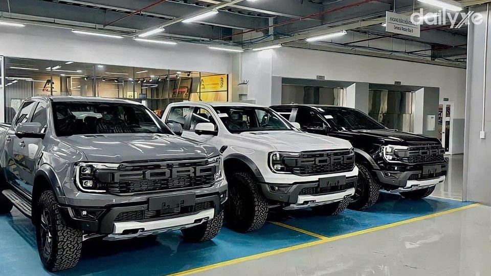 Xưởng dịch vụ của showroom Ford Bến Thành