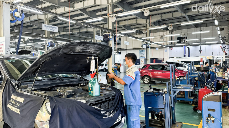 Xưởng dịch vụ của đại lý Ford Đồng Nai