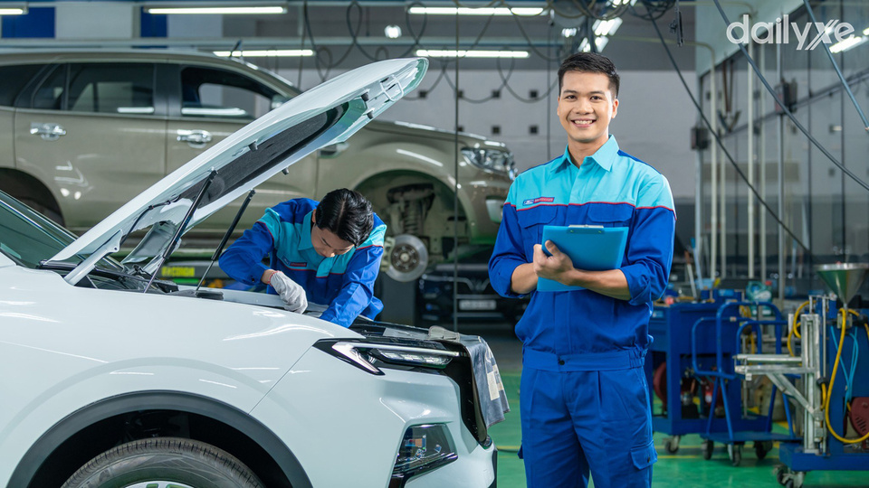 Xưởng dịch vụ của đại lý Ford Long Biên