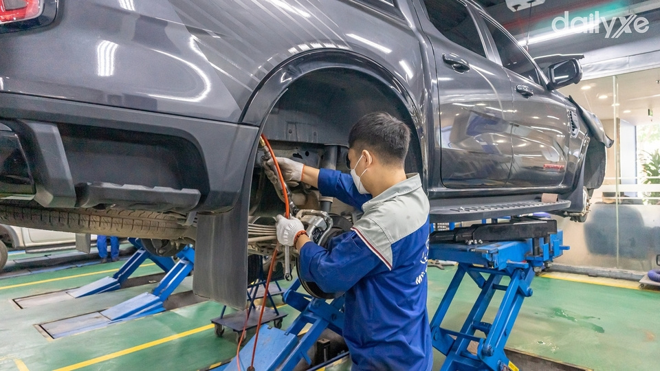 Xưởng dịch vụ của đại lý Ford Mỹ Đình