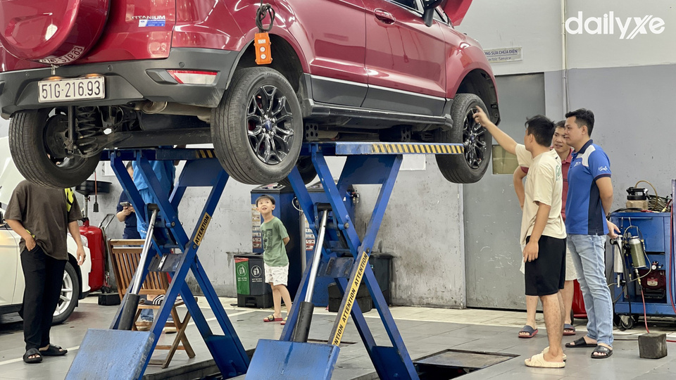 Xưởng dịch vụ của đại lý Ford Vũng Tàu