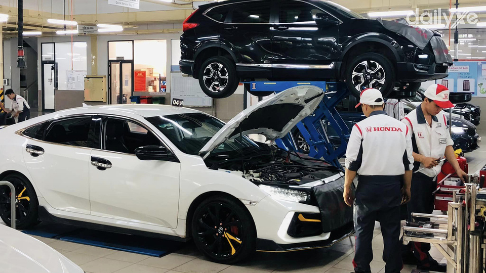 Xưởng dịch vụ của Honda Ôtô Bình Thuận