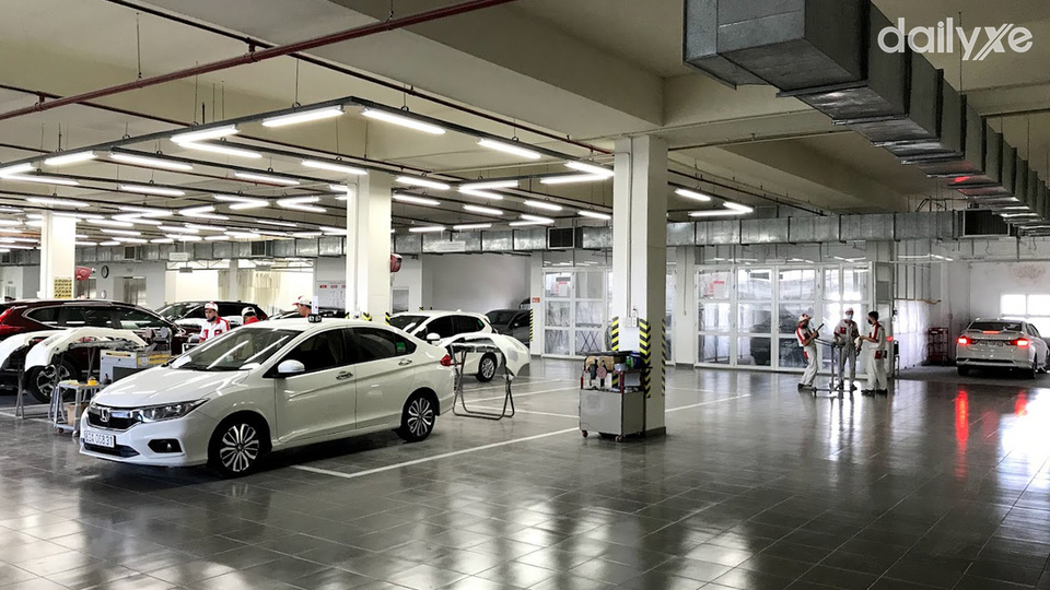 Xưởng dịch vụ Honda Ôtô Cần Thơ