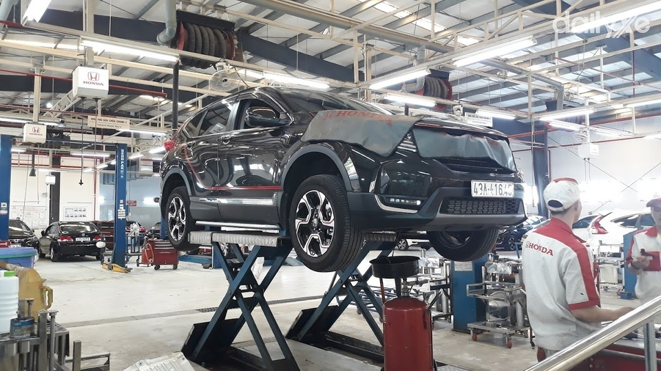 Xưởng dịch vụ tại Honda Ôtô Đà Nẵng