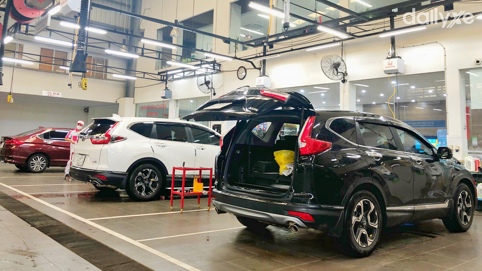 Xưởng dịch vụ của Honda Ôtô Nha Trang