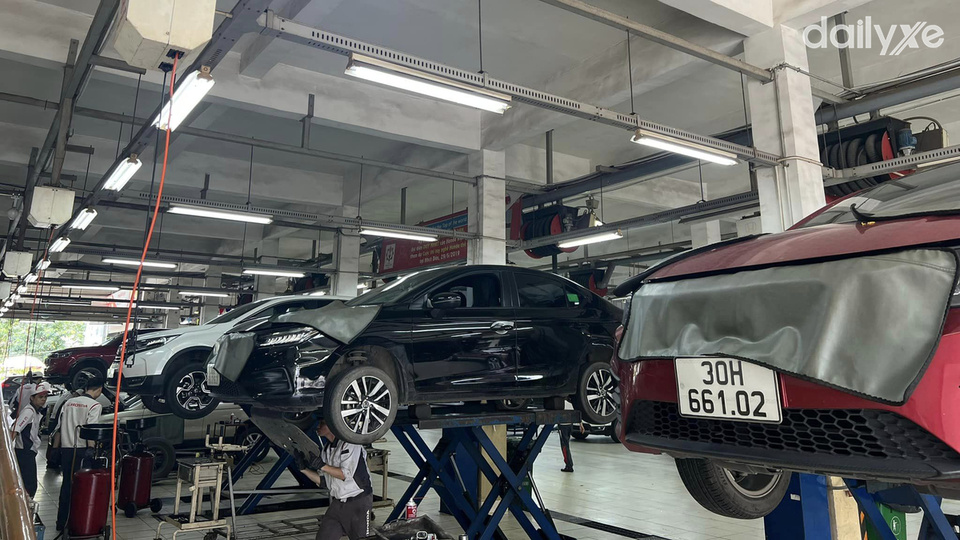 Xưởng dịch vụ của đại lý Honda Ôtô Tây Hồ