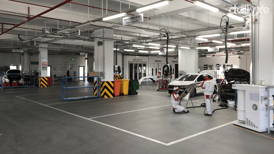 Xưởng dịch vụ của Honda Ôtô Vũng Tàu