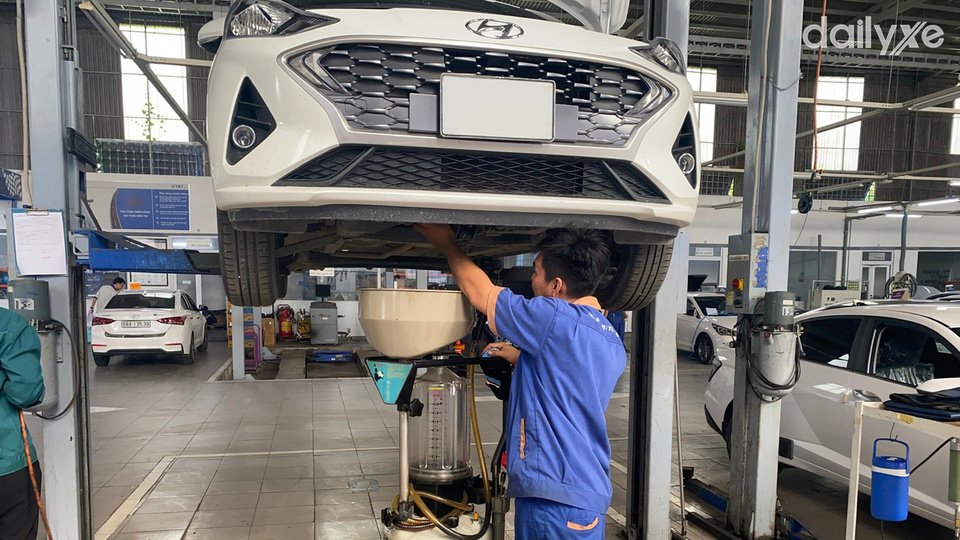 Xưởng dịch vụ của đại lý Hyundai Kiên Giang