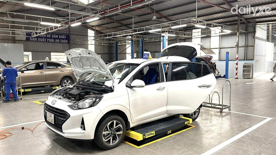 Xưởng dịch vụ của đại lý Hyundai Quảng Ninh