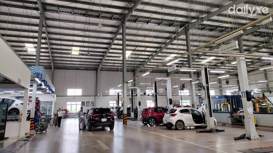 Xưởng dịch vụ của đại lý Hyundai Sơn La